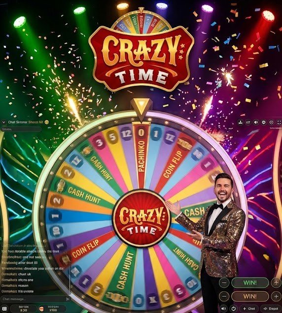Crazy Time The Wheel Of Fortune