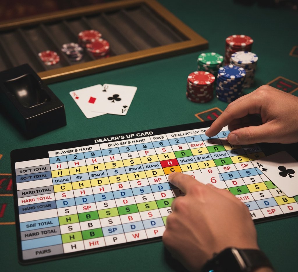 Basic Blackjack Strategy Chart Explained