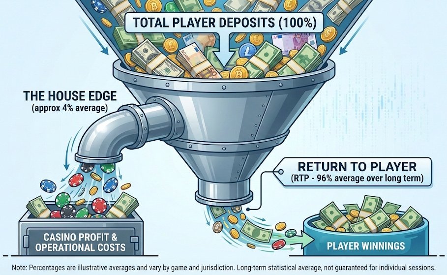 House Edge Funnel Responsible Gambling