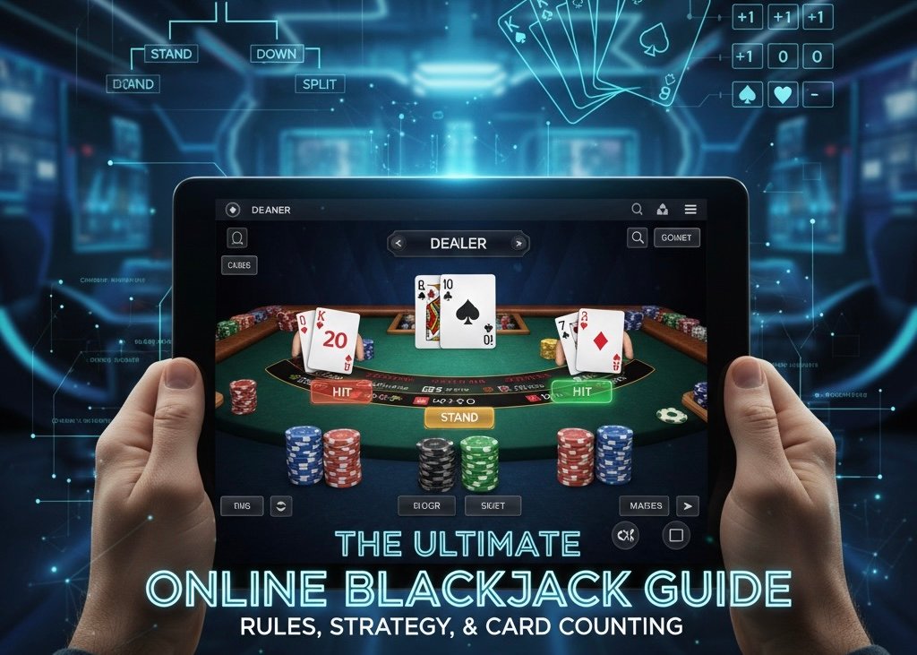 The Ultimate Online Blackjack Guide: Rules, Strategy & Card Counting