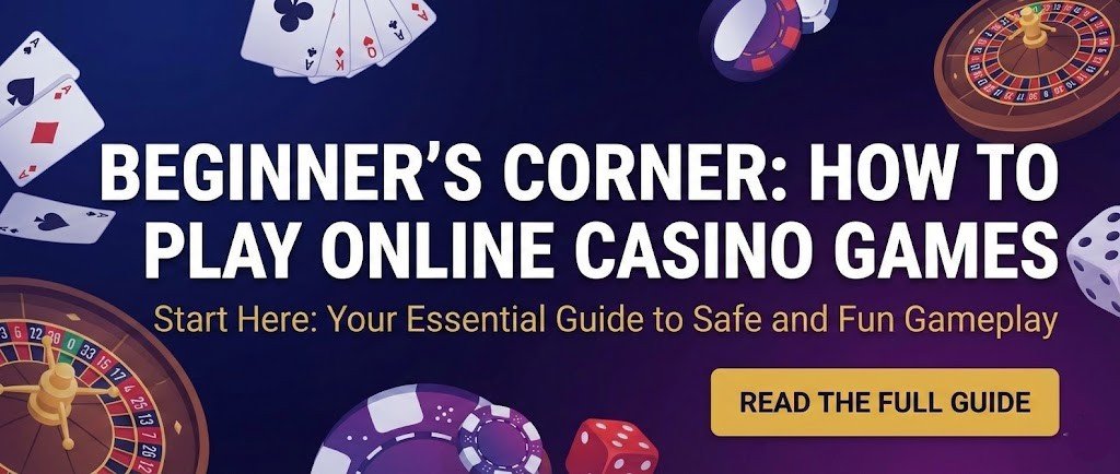 Beginners Corner How To Play Online Casino Games