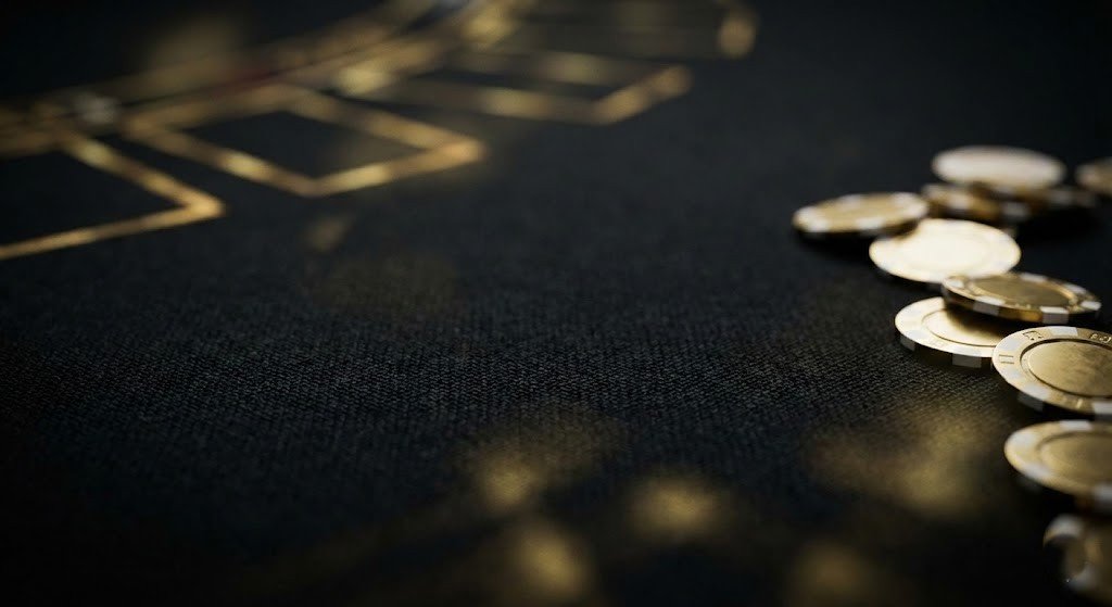 Dark Poker Table