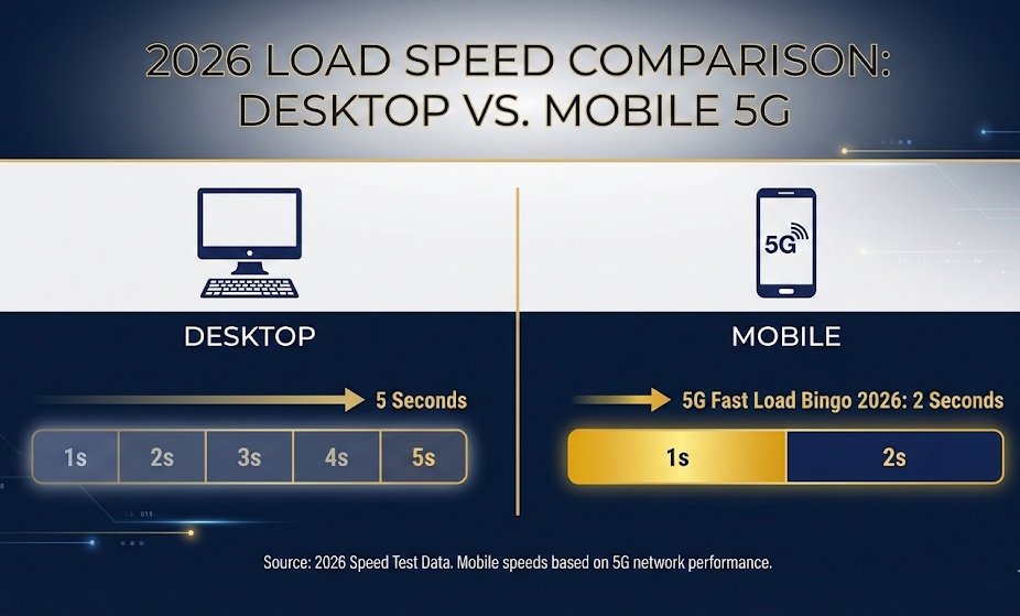 Mobile bingo speed comparison